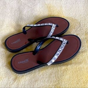 Like new embellished sandals